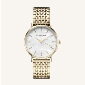 Rosefield Watch The Upper East Side White Gold NEW